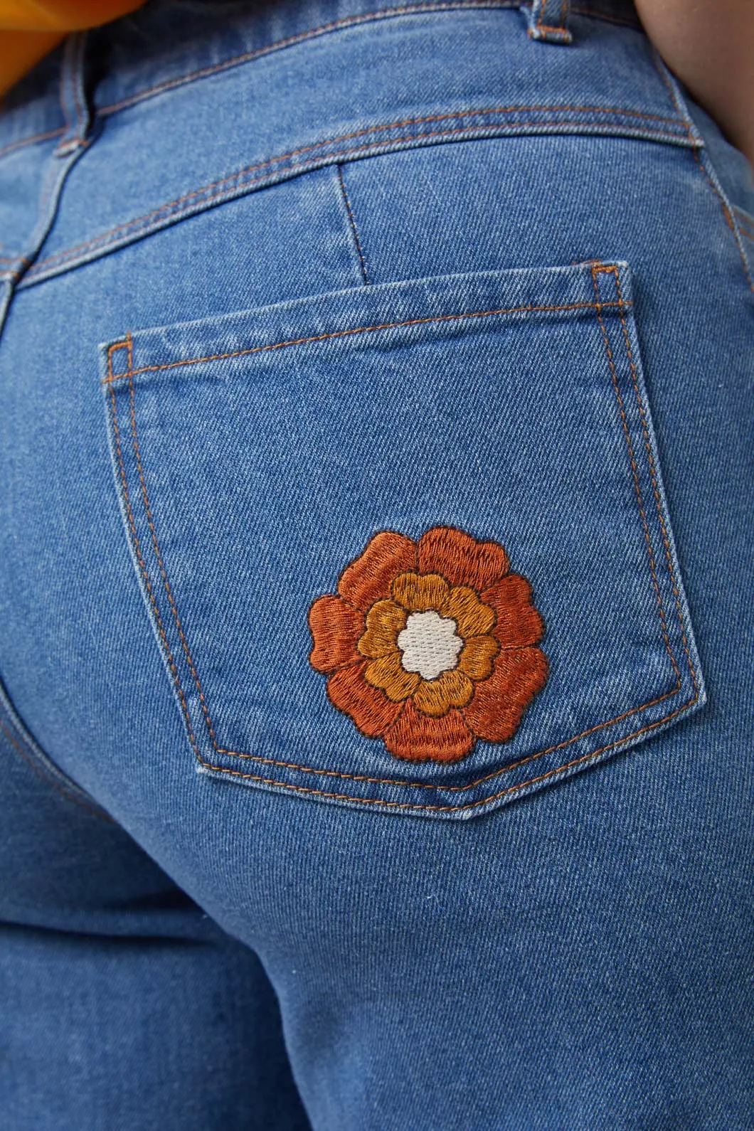 Sunset Paisley Embroidered Jean sold by Princess Highway product image thumbnail 5