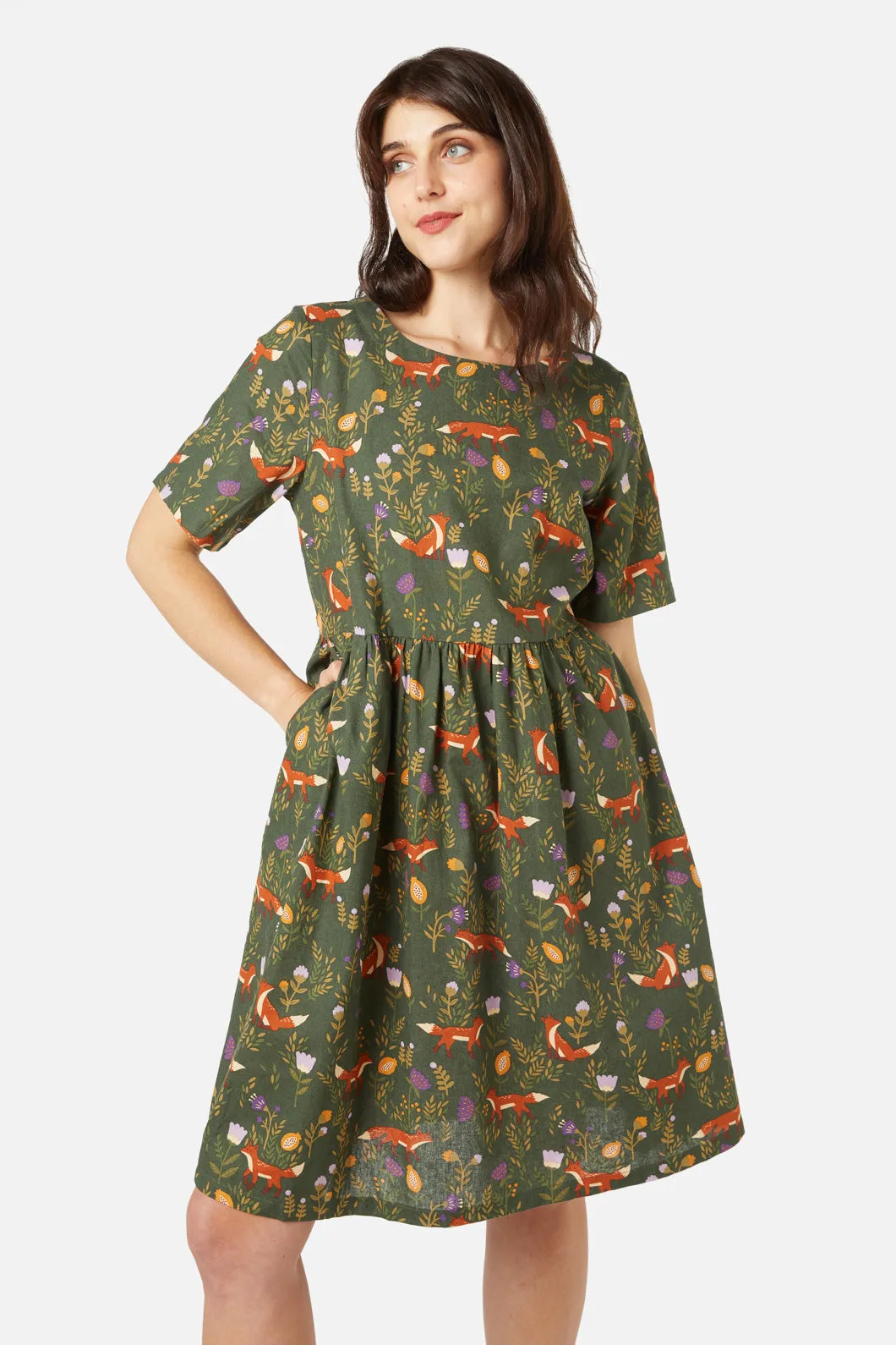 Fox Smock Dress sold by Princess Highway product image thumbnail 2