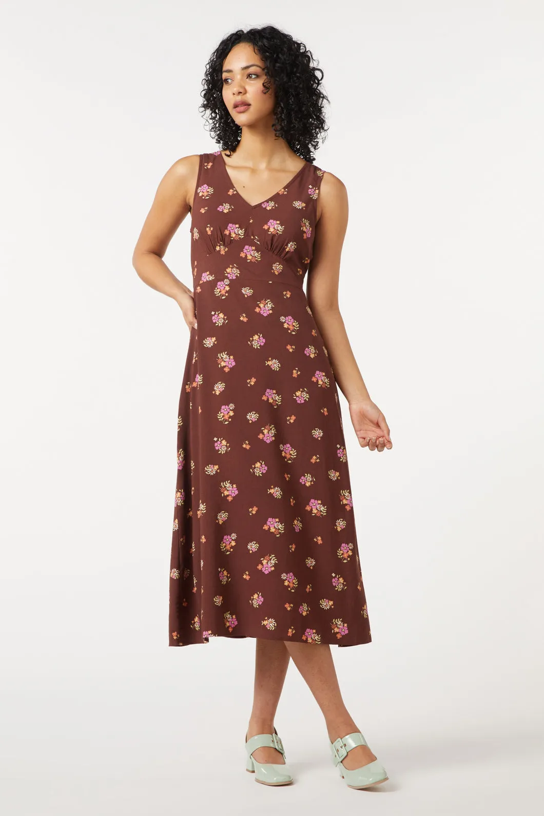 Ziva Floral Midi Dress sold by Princess Highway product image thumbnail 2