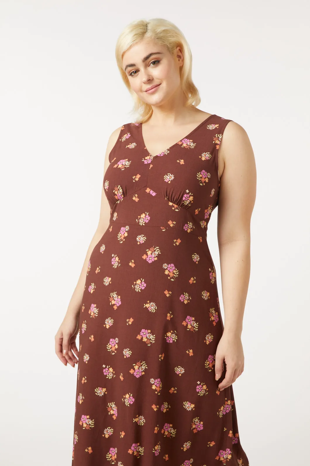 Ziva Floral Midi Dress sold by Princess Highway product image thumbnail 5
