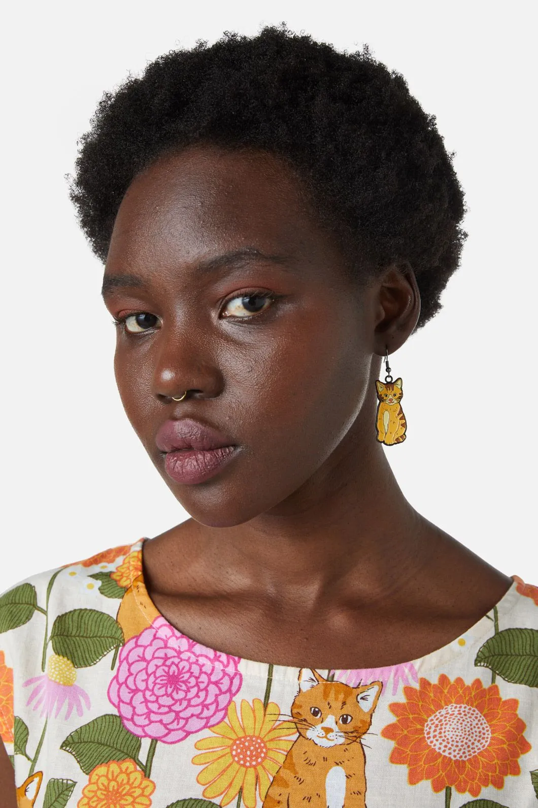 Meadow Cat Earrings sold by Princess Highway