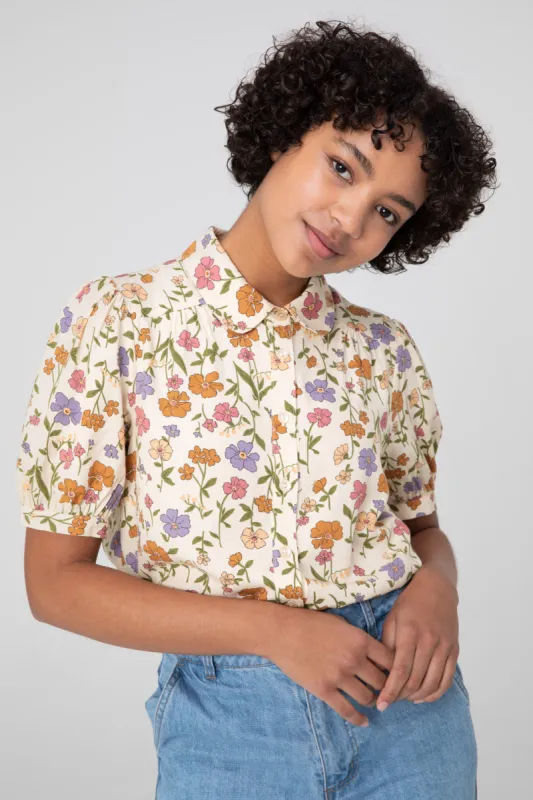 Heather Ditsy Blouse sold by Princess Highway