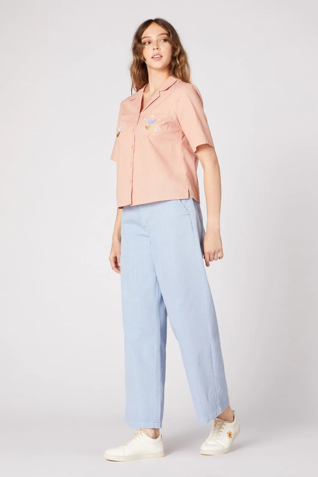 Patchwork Pocket Embroidered Blouse sold by Princess Highway product image thumbnail 4