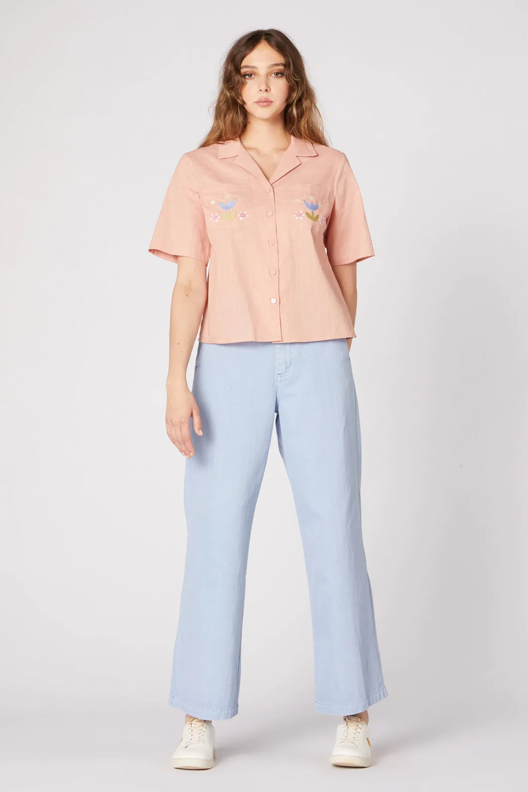 Patchwork Pocket Embroidered Blouse sold by Princess Highway product image thumbnail 3