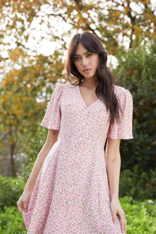 Elsa Ditsy Mini Dress sold by Princess Highway