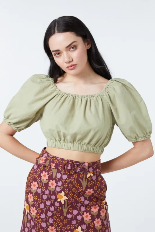 Simone Crop Top sold by Princess Highway
