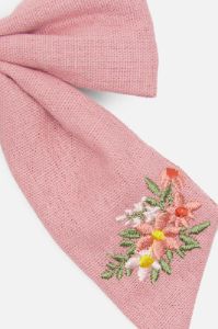 Embroidered Bow Clip sold by Princess Highway