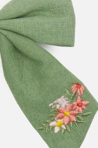 Embroidered Bow Clip sold by Princess Highway