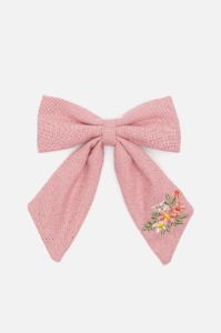 Embroidered Bow Clip sold by Princess Highway