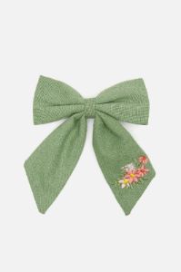 Embroidered Bow Clip sold by Princess Highway