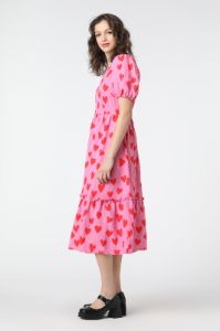 Love Hearts Midi Dress sold by Princess Highway