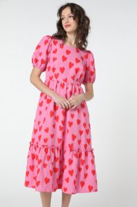Love Hearts Midi Dress sold by Princess Highway