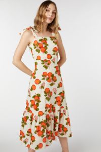 Orange Toile Sun Dress sold by Princess Highway