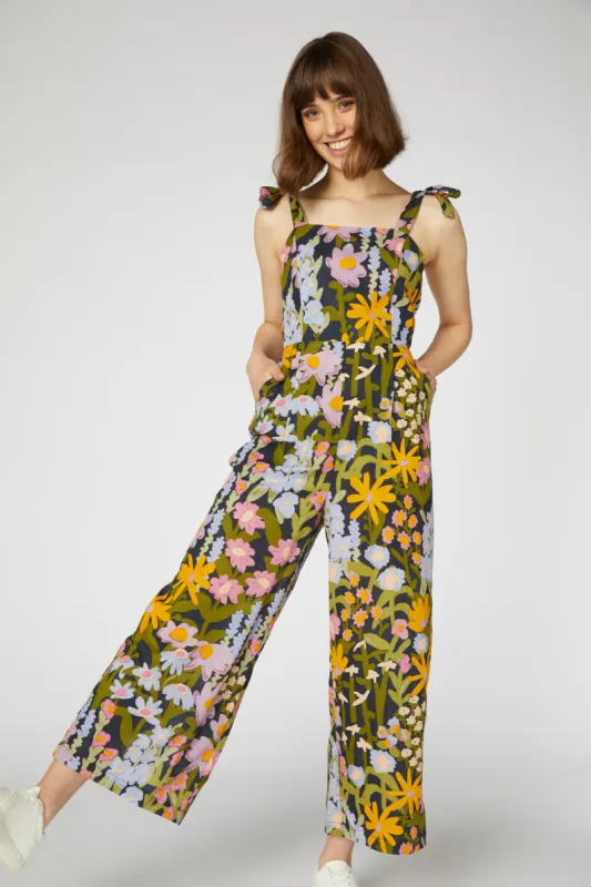 Painted Garden Jumpsuit made by Princess Highway
