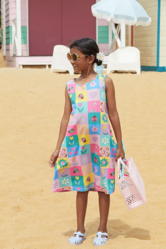Patchwork Kids Jersey Dress sold by Princess Highway