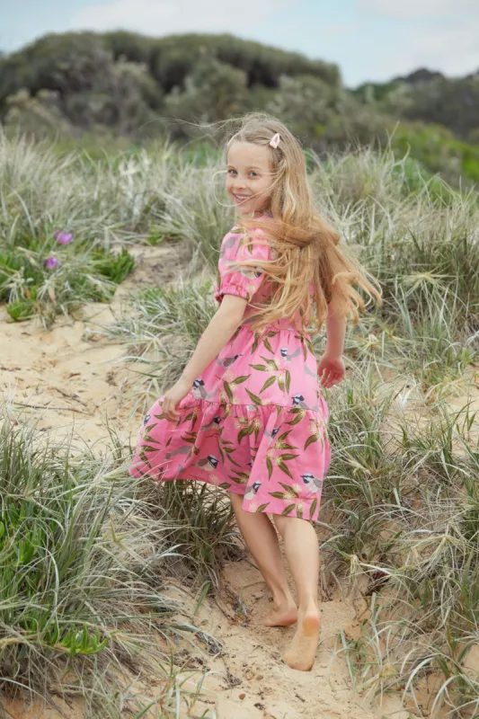 Fairy Wren Kids Dress sold by Princess Highway