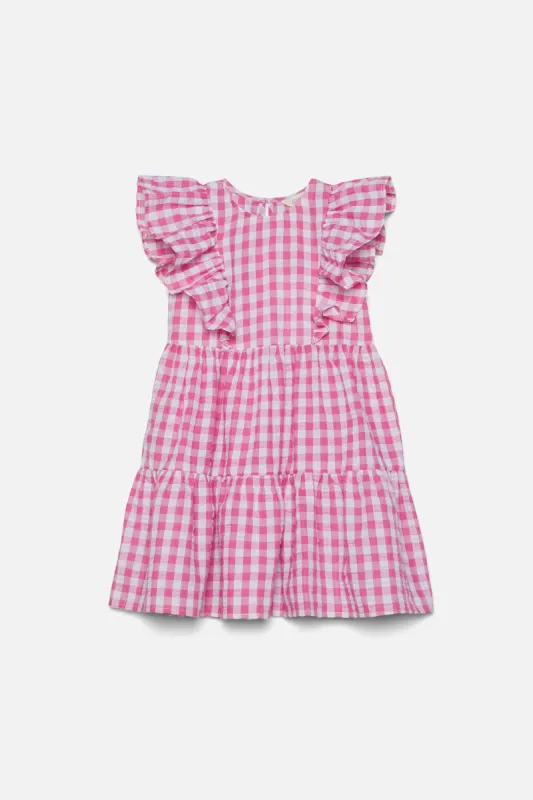 Heidi Check Kids Dress sold by Princess Highway