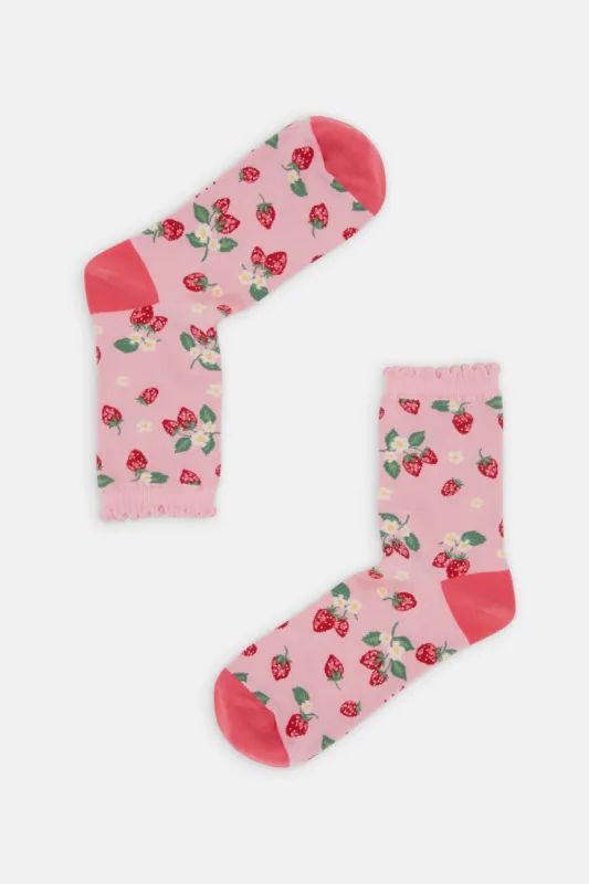 Strawberry Fields Sock sold by Princess Highway