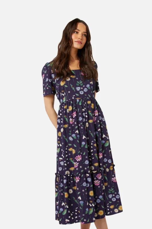 Spring Garden Midi Dress sold by Princess Highway
