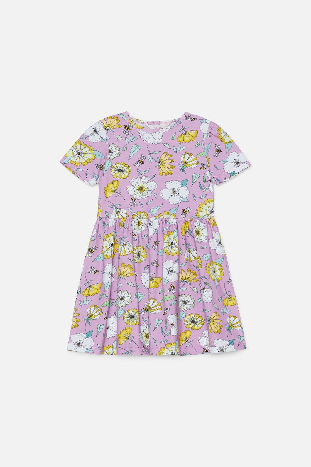 Bee Floral Kids Jersey Dress sold by Princess Highway