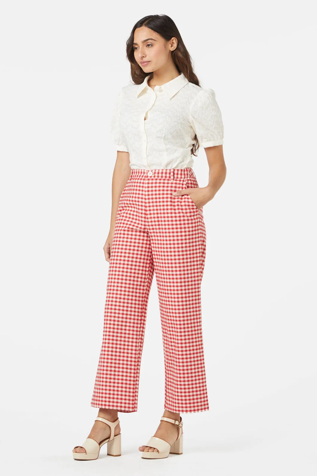 Callie Check Pant sold by Princess Highway product image thumbnail 3