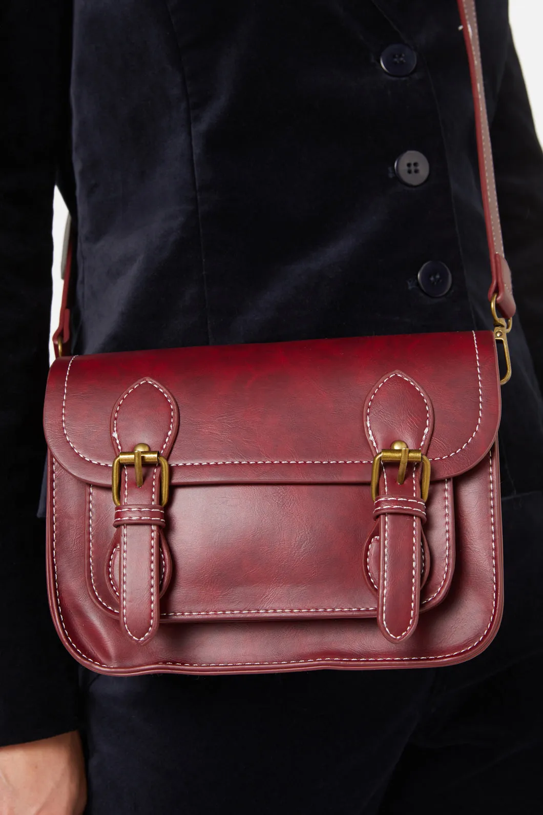 Stitch Satchel Bag sold by Princess Highway product image thumbnail 3