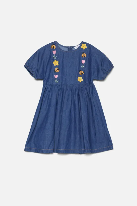 Lady Bug Kids Emb Dress sold by Princess Highway