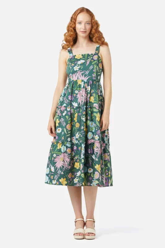 Magic Garden Midi Dress sold by Princess Highway