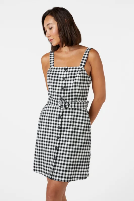 Claire Gingham Pinny sold by Princess Highway