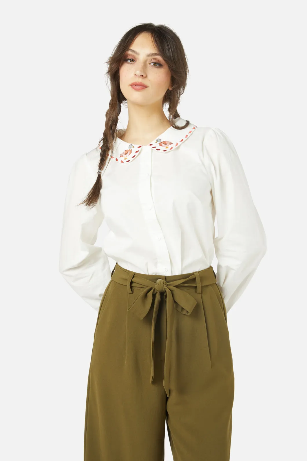 Duck Emb Blouse sold by Princess Highway