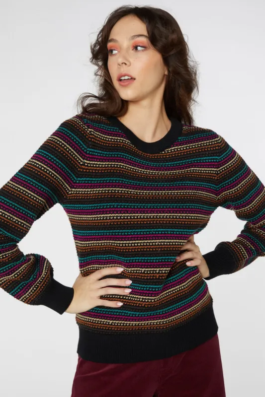 Leah Stripe Sweater sold by Princess Highway