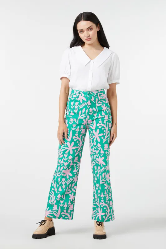 Della Floral Printed Jean sold by Princess Highway