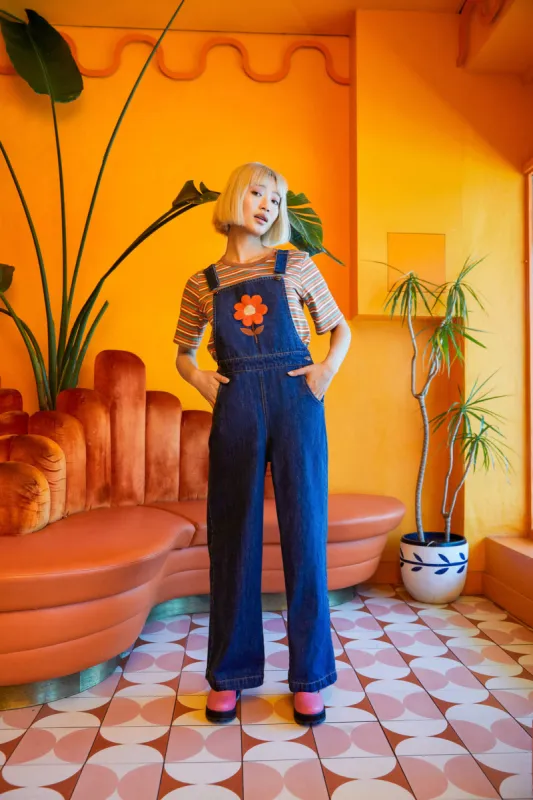 Renee Embroidered Overall sold by Princess Highway