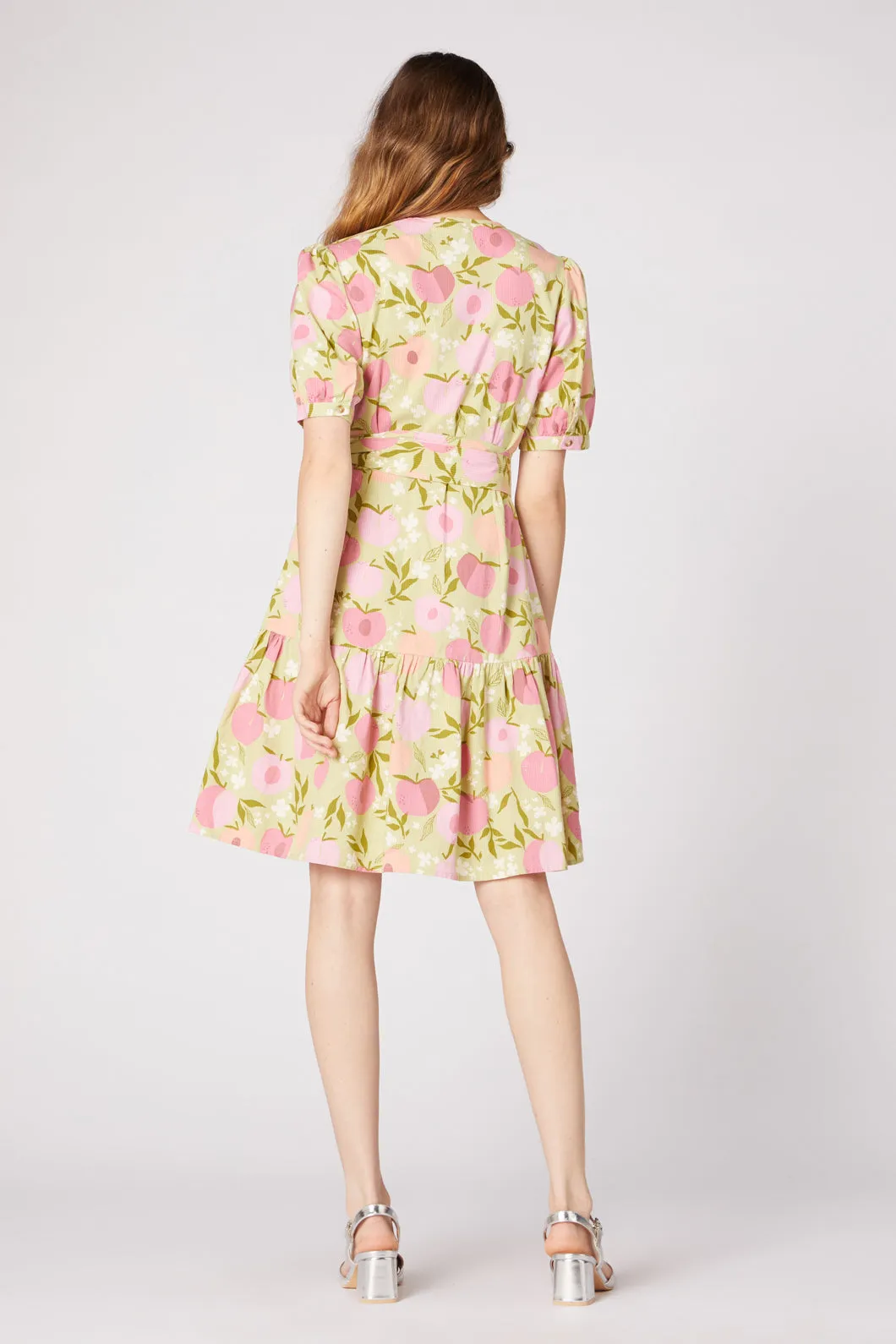 Summer Peach Wrap Dress sold by Princess Highway product image thumbnail 4