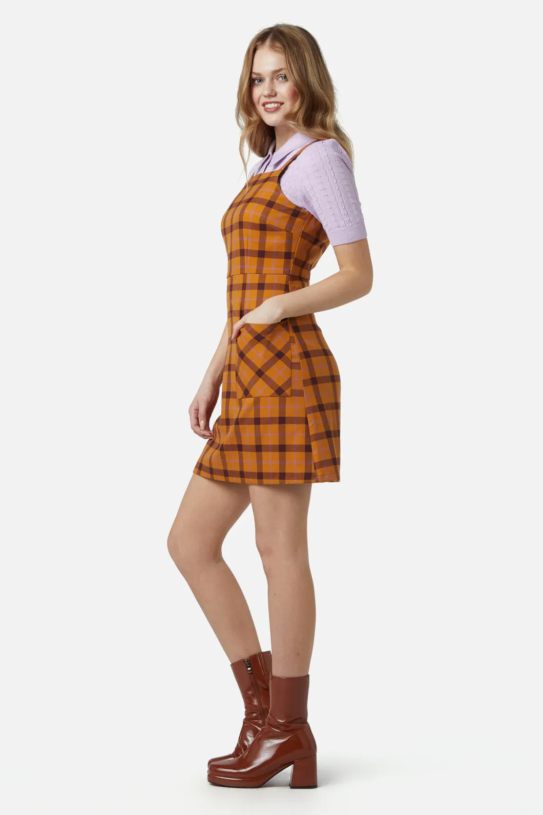 Claudia Check Pinny sold by Princess Highway product image thumbnail 3