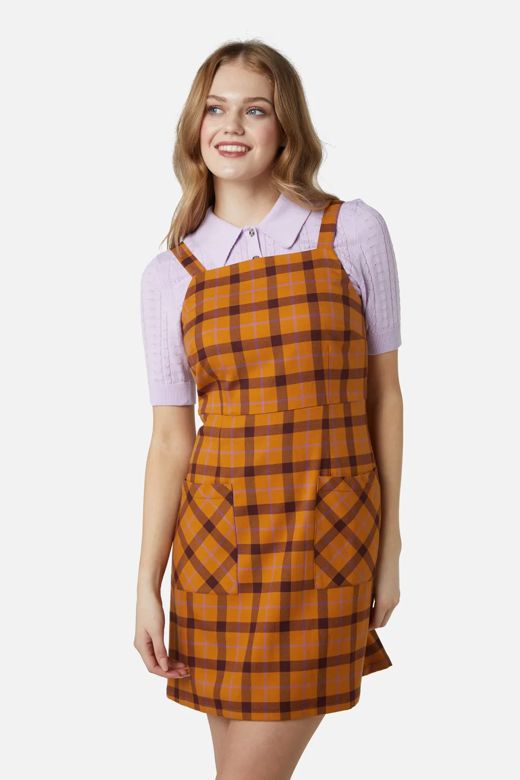Claudia Check Pinny sold by Princess Highway product image thumbnail 2