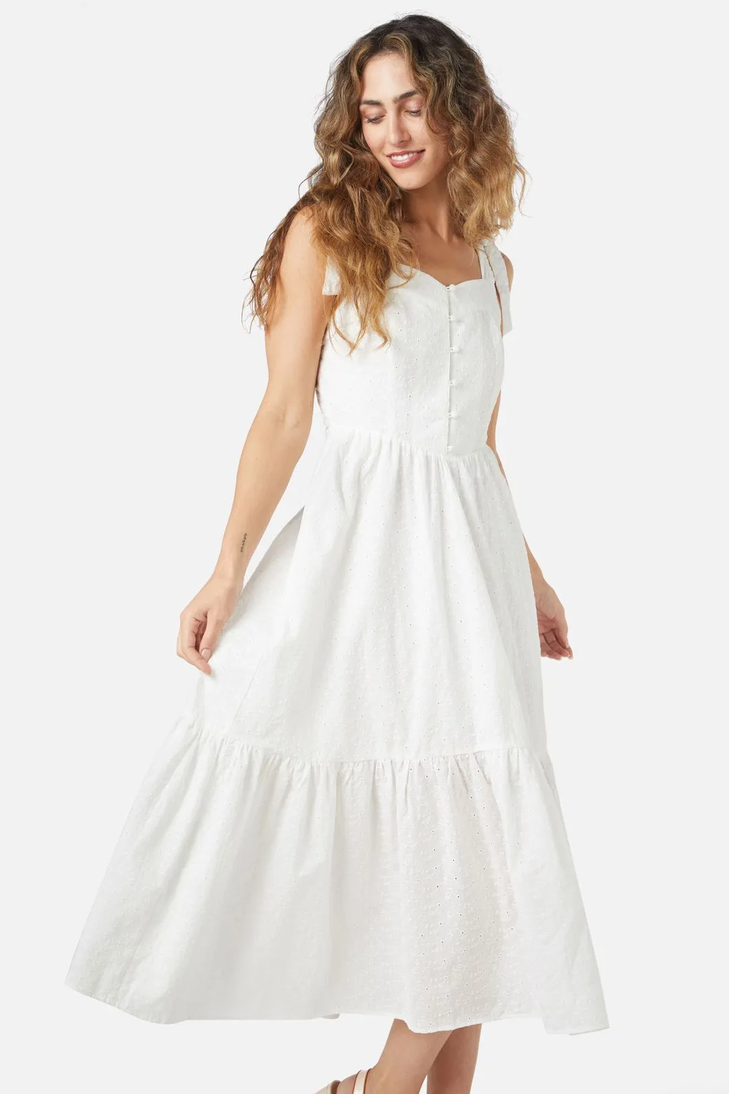 Prairie Midi Dress sold by Princess Highway