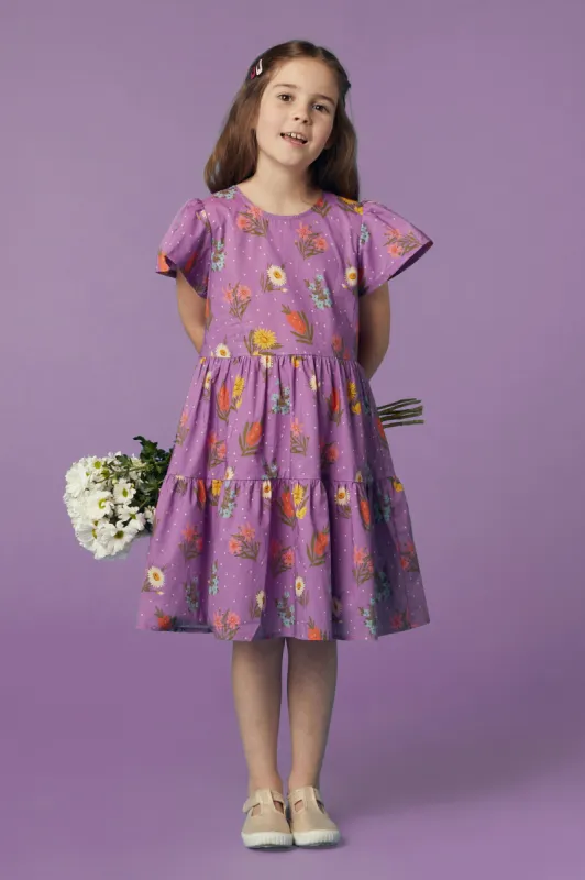 Mia Floral Kids Dress sold by Princess Highway