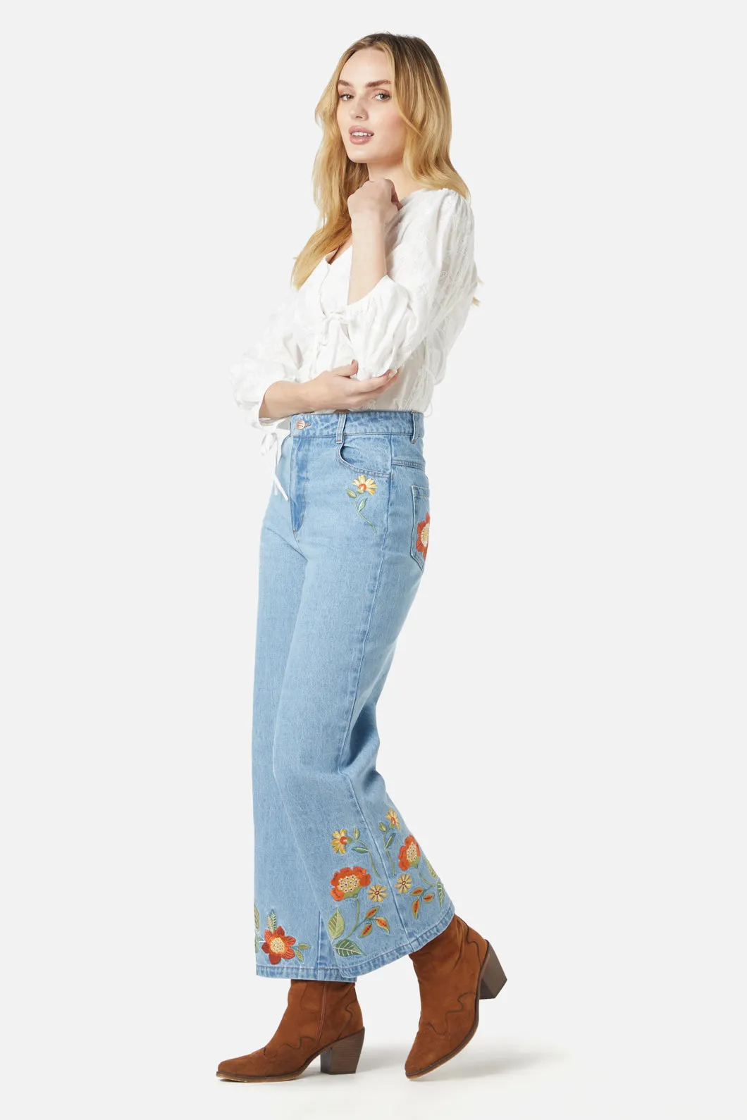 Cami Embroidered Jean sold by Princess Highway product image thumbnail 3