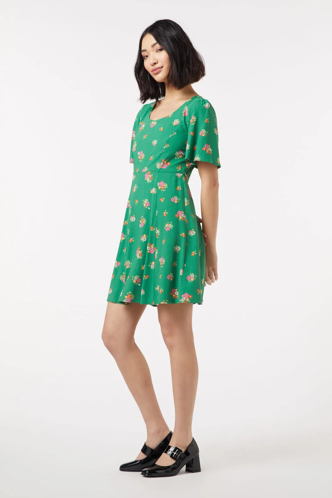 Ziva Floral Mini Dress sold by Princess Highway product image thumbnail 4