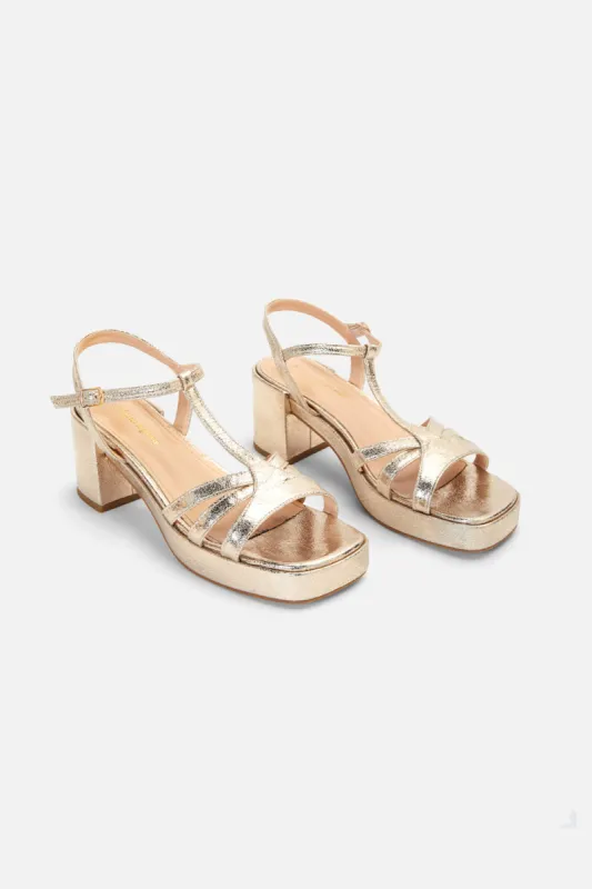 Metallic Sandal sold by Princess Highway