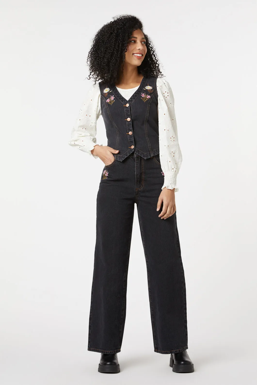 Native Blooms Jeans sold by Princess Highway