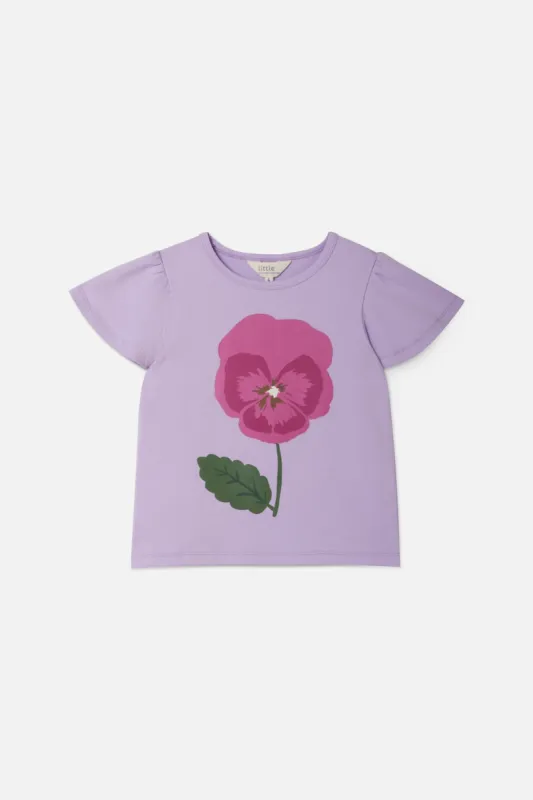 Pansy Kids Frill Tee sold by Princess Highway