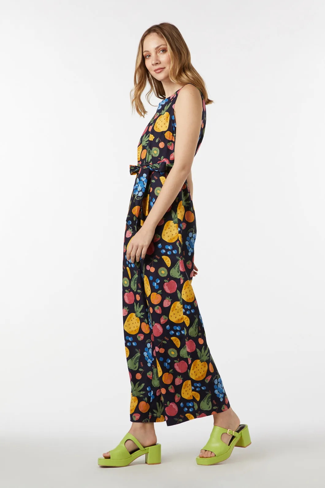 Summer Fruits Jumpsuit sold by Princess Highway