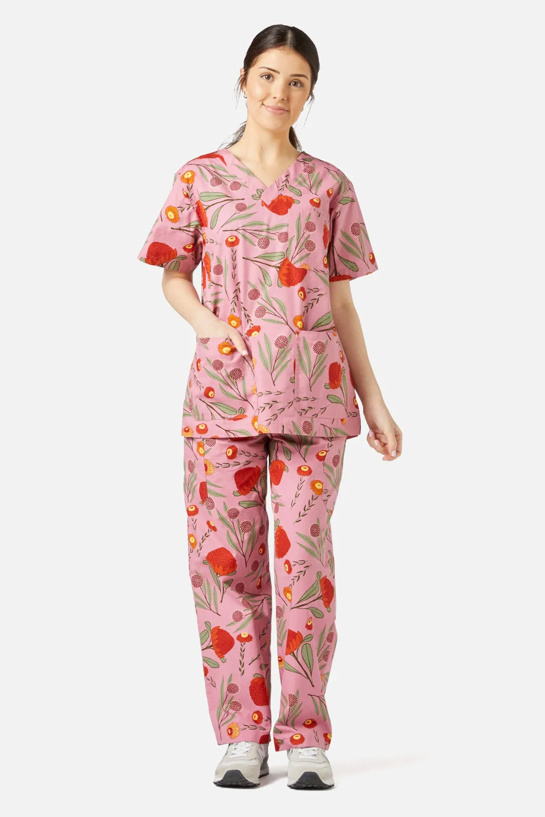 Australian Floral Scrub Set sold by Princess Highway
