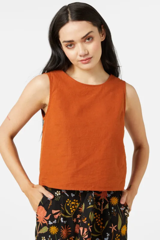 Hannah Sleeveless Top sold by Princess Highway