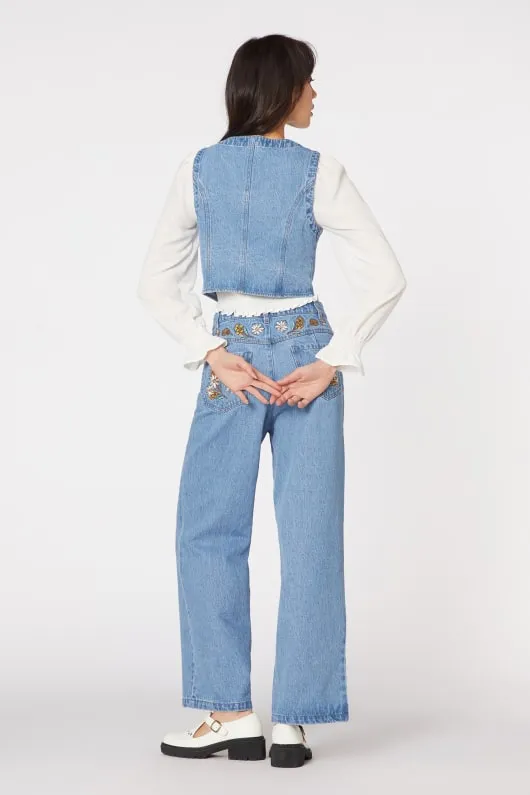 Penny Native Jean Vest sold by Princess Highway product image thumbnail 4