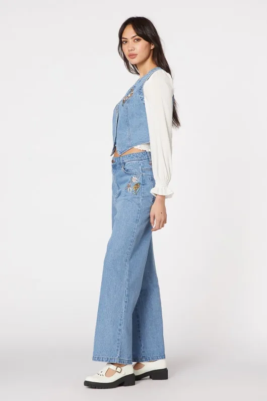 Penny Native Jean Vest sold by Princess Highway product image thumbnail 3