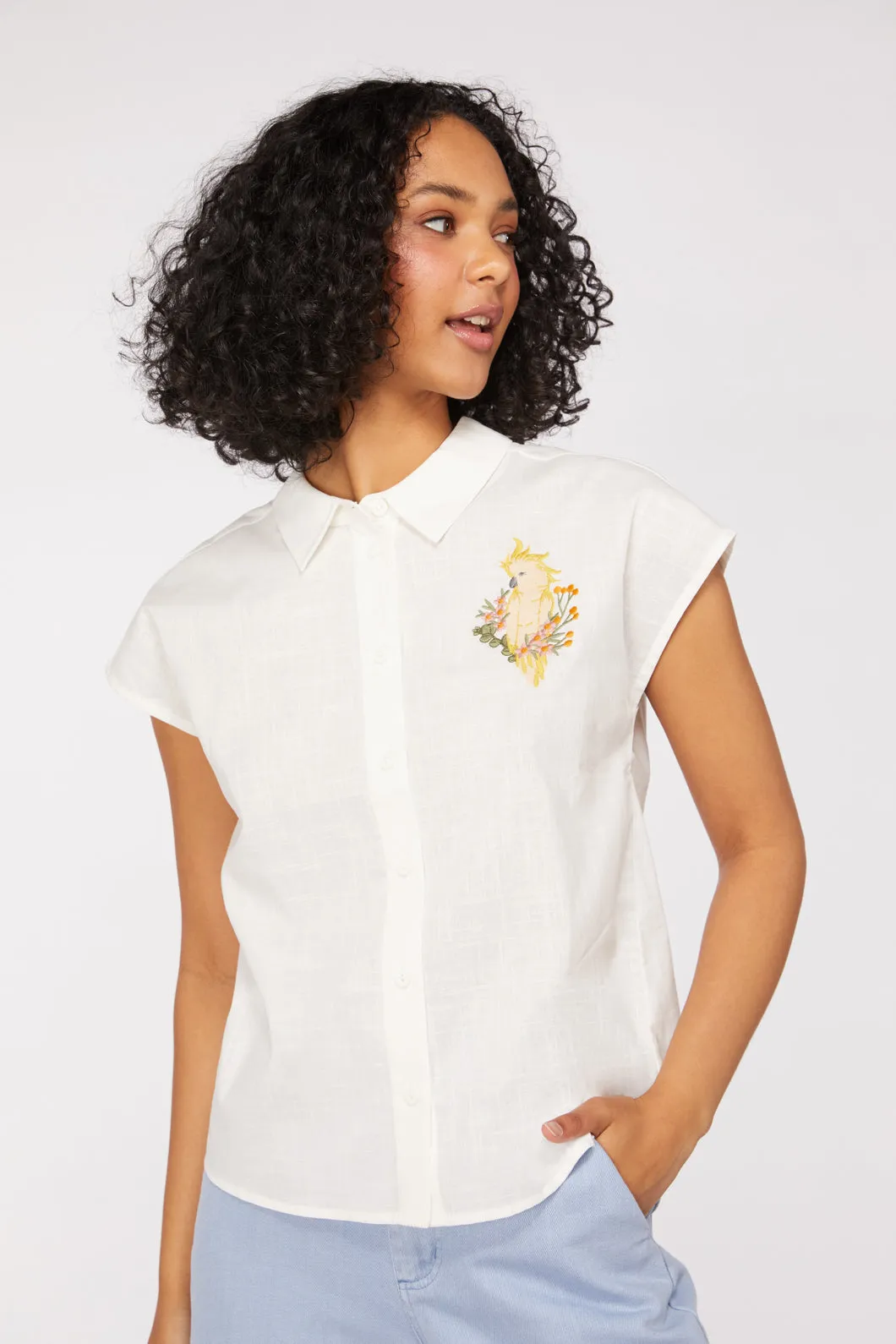 Cockatoo Shirt sold by Princess Highway