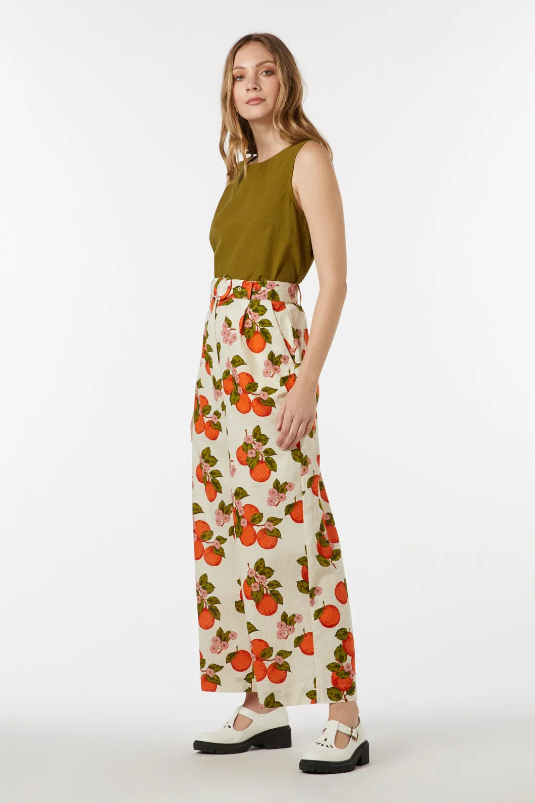 Orange Toile Pant sold by Princess Highway